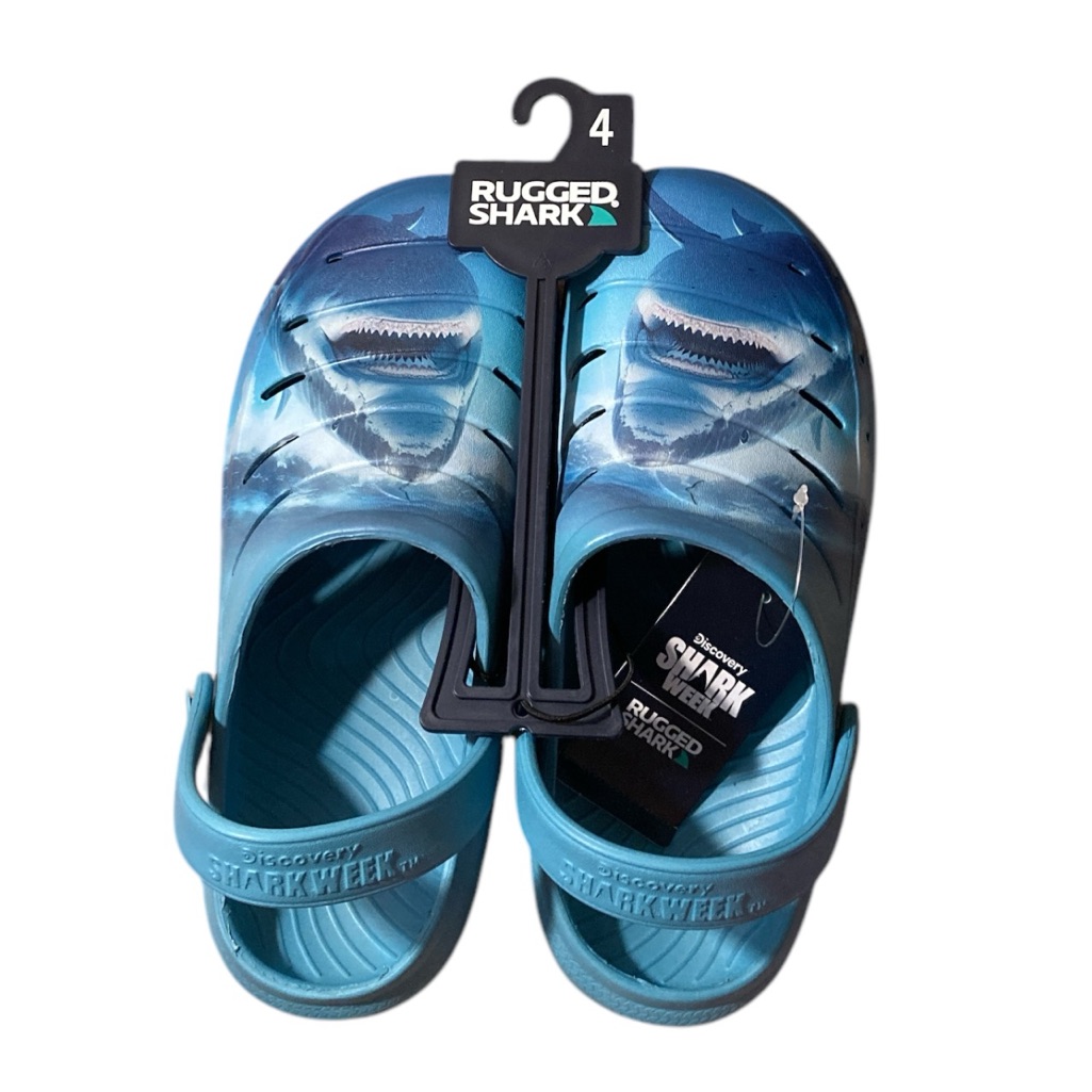Shark Week Rugged Shark Clogs
